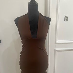 Tied Bodycon Dress